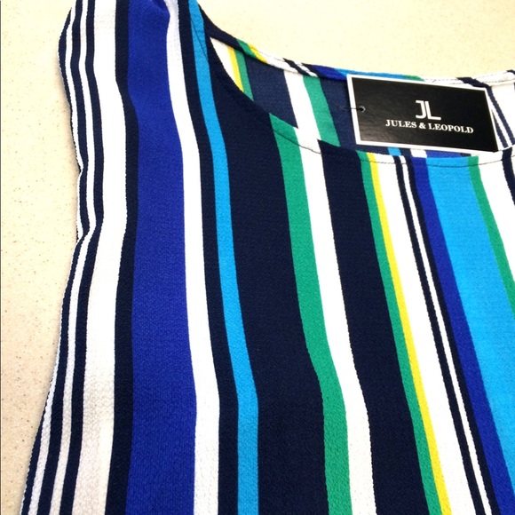 NWT Jules & Leopold striped summer top - Picture 2 of 4